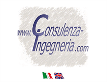 Tablet Screenshot of consulenza-ingegneria.com